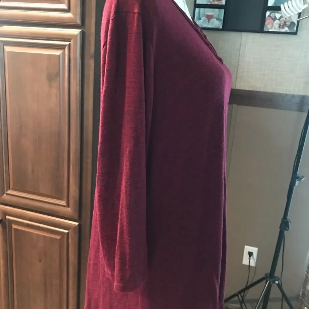 Absolute Angel Maroon Tunic 2X - Picture 7 of 11